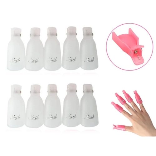  Áztató csipesz 10 db-os FEHÉR 