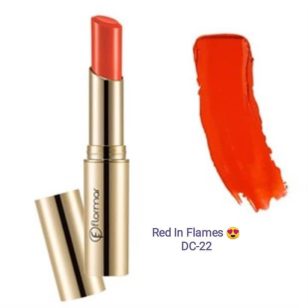 Flormar delux cashmere rúzs 22 Red In Flames-Vörös Láng