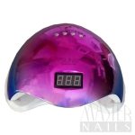  Műkörmös UV/LED 48W Szenzoros Digitális Lámpa / Fuchsia 