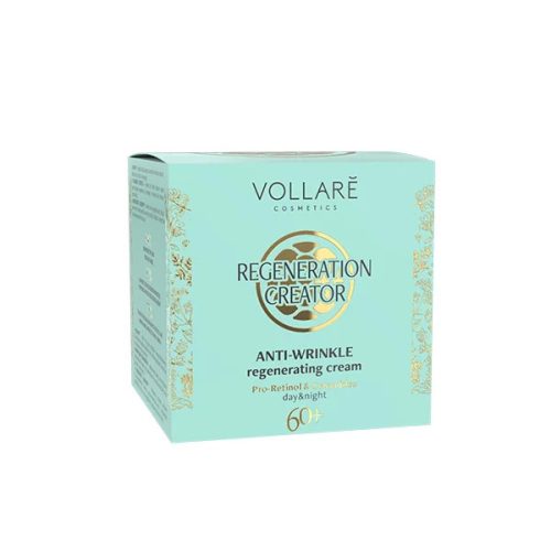 VOLLARÉ AGE CREATOR 60+ RETINOLOS ÉS NÖVÉNYI CERAMIDOS BŐRREGENERÁLÓ ARCKRÉM 50ML