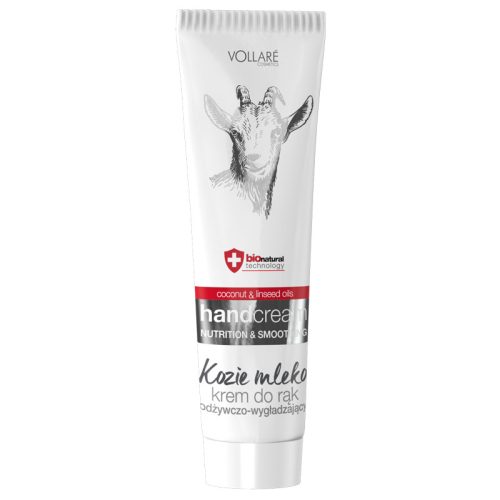 Vollaré Bio Technology Kecsketejes bőrtápláló kéz-és körömápoló krém 100 ml 