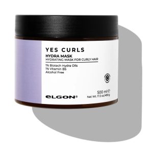   YES CURLS - HYDRA maszk vékony szálú, hullámos, göndör hajra 500ml