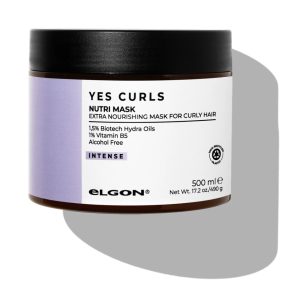   YES CURLS - NUTRI maszk nagyon vastag hullámos, göndör hajra 500ml