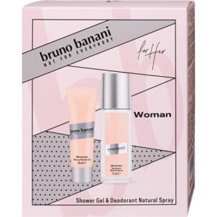    Bruno Banani Woman ajándékcsomag (30ml edt + 50ml tusfürdő) 
