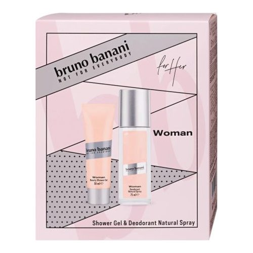  Bruno Banani Woman ajándékcsomag (75ml dns + 50ml tusfürdő) 