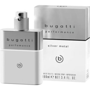  Bugatti Performance Silver Metal EDT 100ml Férfi parfüm