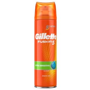    Gillette Fusion5 Sensitive With Almond Oil borotvagél 200ml