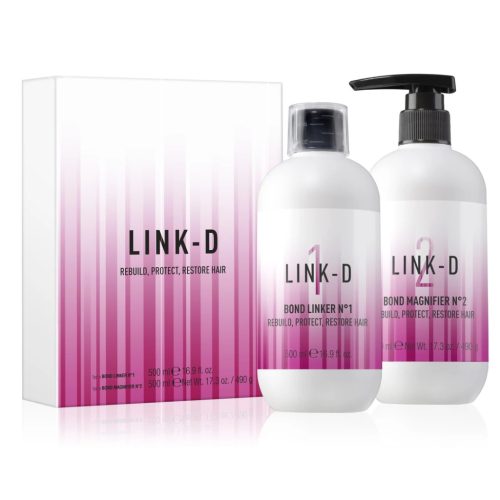  Link-D - Salon KIT - kötésépítő szérum + kötéserősítő balzsam 2*500ml 