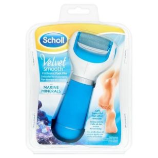    Scholl Velvet Smooth Elektromos talpreszelő tengeri ásványokkal 
