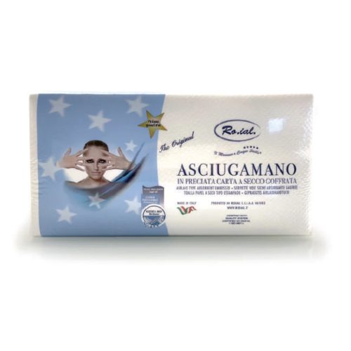 Papírtörölköző 40cmx70cm Nyomott mintás 100db